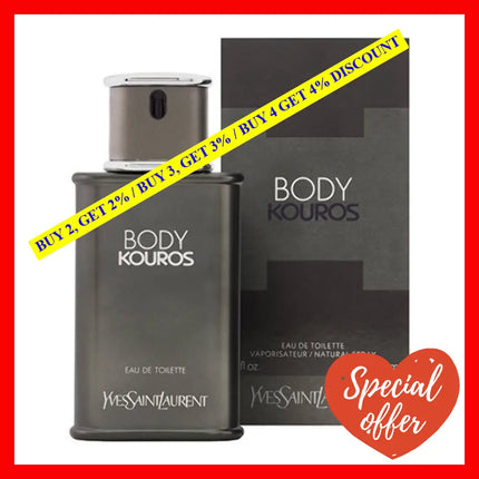 Kouros By Yves Saint Laurent For Men - 3.3 Oz Edt Spray