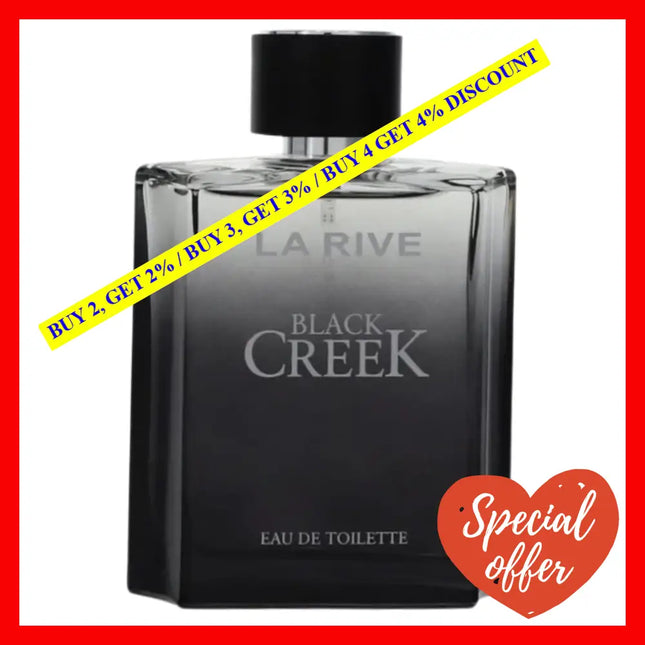 La Rive Black Creek Eau De Toilette 3.3 Oz 100 Ml Spray