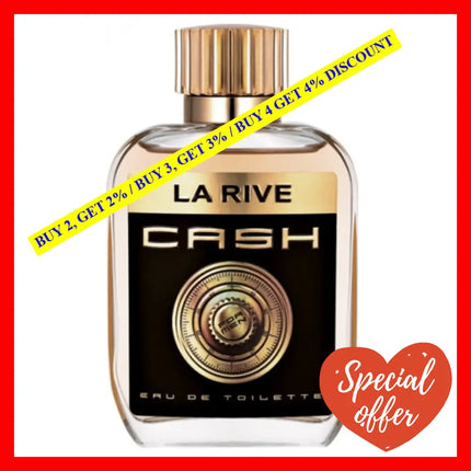 La Rive Cash Men Eau De Toilette Ml Spray 3.4 Oz / 100