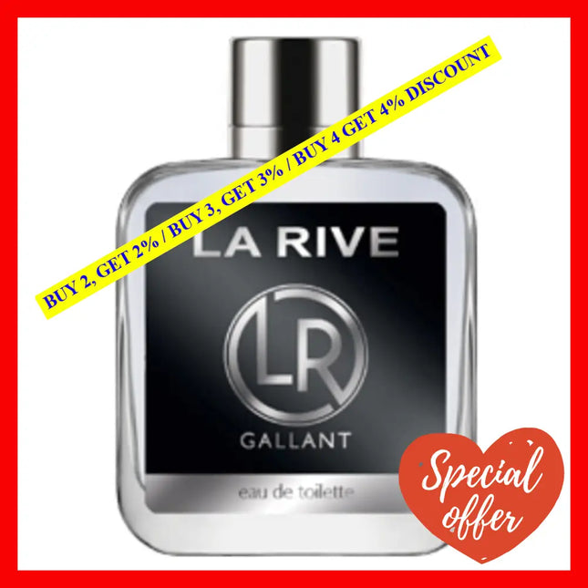La Rive Gallant For Men Eau De Toilette Spray 3.4Oz/100Ml