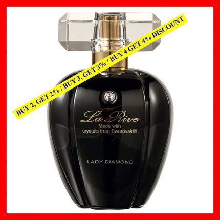 La Rive Lady Diamond Edp For Women Eau De Parfum Spray 2.5 Oz 75 Ml