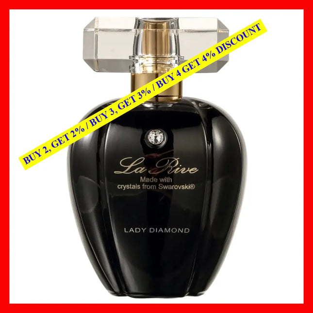 La Rive Lady Diamond Edp For Women Eau De Parfum Spray 2.5 Oz 75 Ml