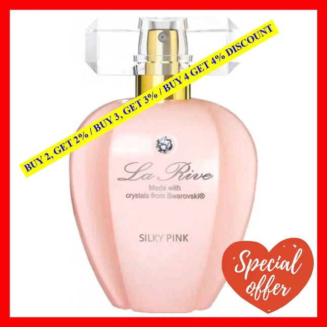 La Rive Silk Pink 2.7Oz - 75Ml Eau De Parfum Spray For Women