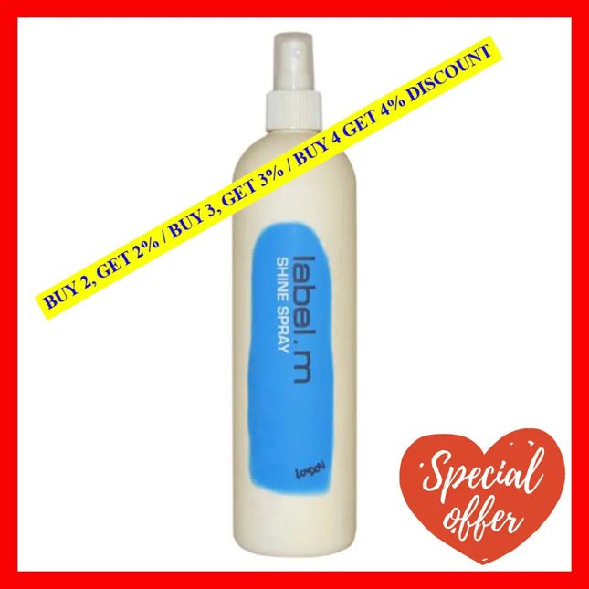 Label.m Shine Spray By Toni And Guy For Unisex - 16.9 Oz Hair