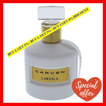 Labsolu By Carven For Women - 3.33 Oz Edp Spray (Tester)