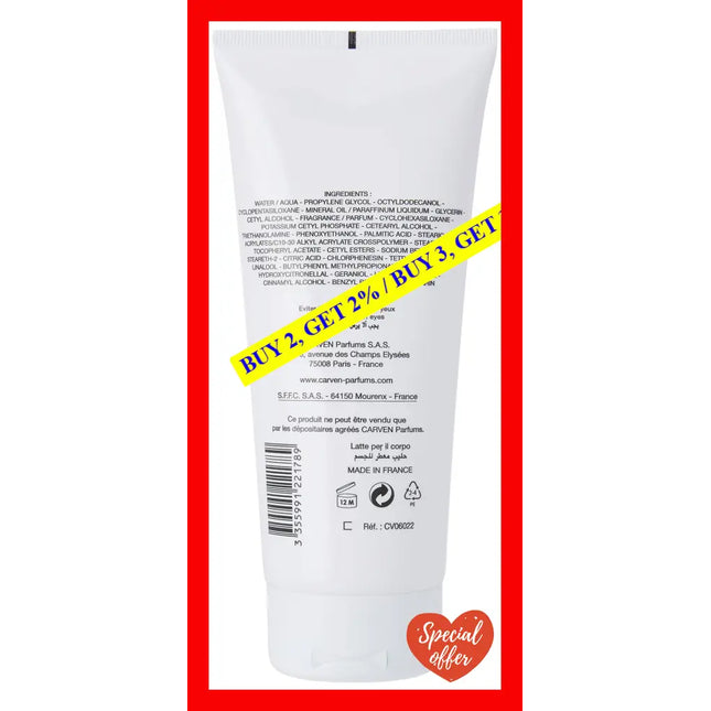 Labsolu Perfumed Body Milk By Carven For Women - 6.66 Oz