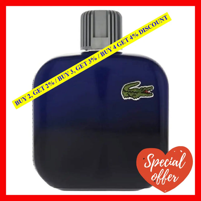 Lacoste Eau De L.12.12 Pour Lui Magnetic By For Men - 3.3 Oz Edt Spray (Tester)