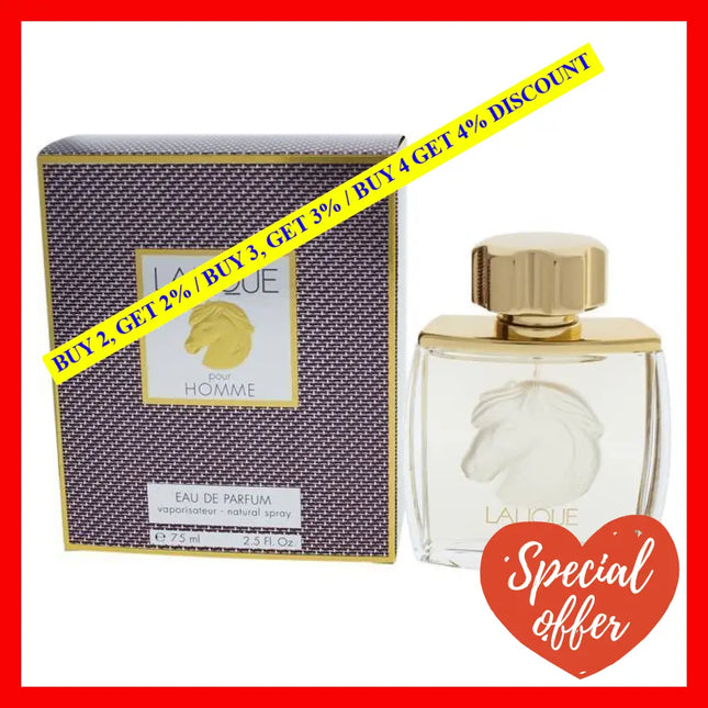 Lalique By For Men - 2.5 Oz Edp Spray