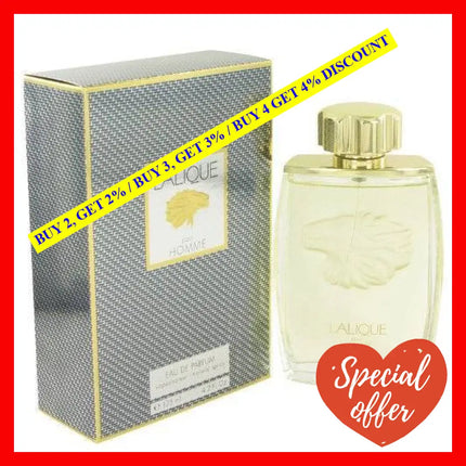 Lalique By For Men - 4.2 Oz Edp Spray