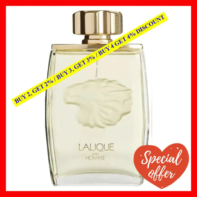 Lalique Cologne Eau De Toilette Spray 4.2 Oz For Men