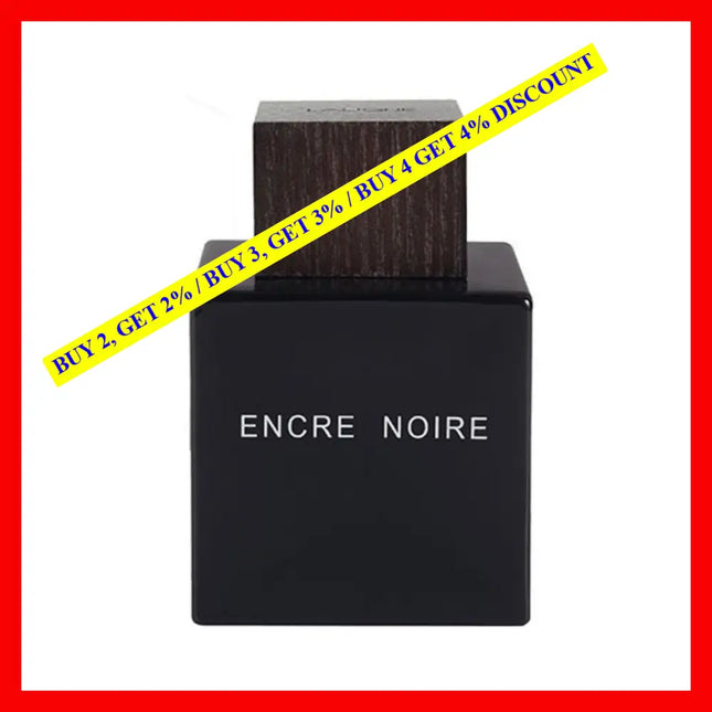 Lalique Noire Pour Homme Edt Spray 3.3 Oz. / 100 Ml. (Tester)