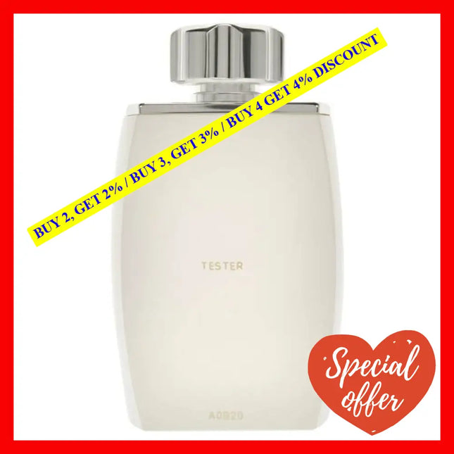 Lalique White By For Men - 4.2 Oz Edt Spray (Tester)