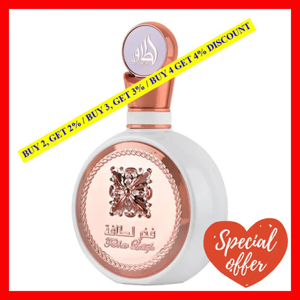 Lattafa Perfumes Fakhar Edp Spray For Women 3.4Oz-100Ml