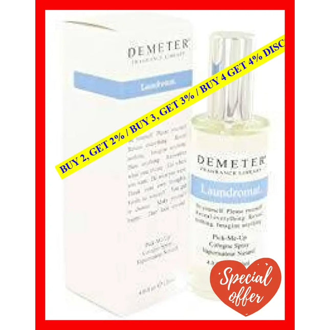 Laundromat By Demeter For Women - 4 Oz Cologne Spray
