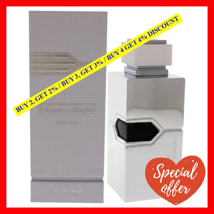 Laventure Blanche By Al Haramain For Men - 6.76 Oz Edp Spray