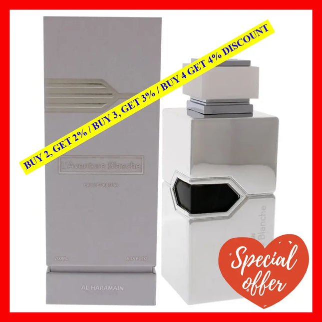 Laventure Blanche By Al Haramain For Men - 6.76 Oz Edp Spray