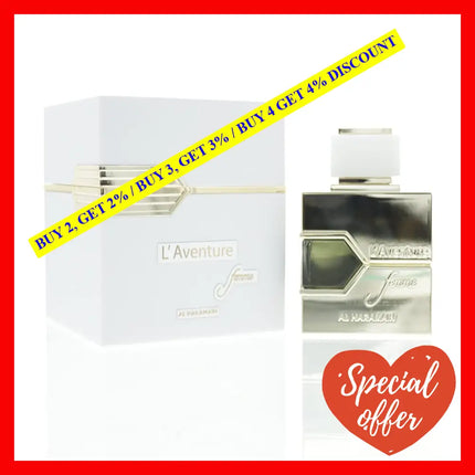 Laventure Femme By Al Haramain For Women - 3.33 Oz Edp Spray