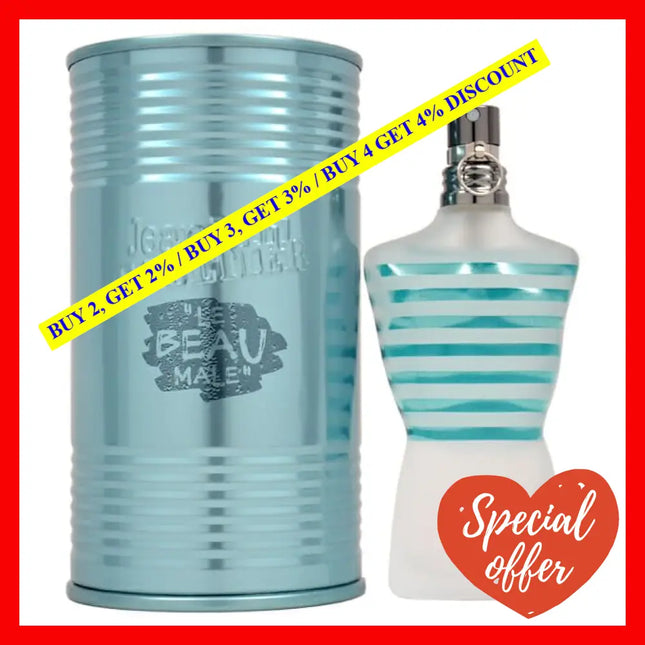 Le Beau Male By Jean Paul Gaultier For Men - 2.5 Oz Edt Spray