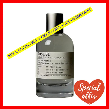 Le Labo Rose 31 Edp Spray 3.4Oz-100Ml