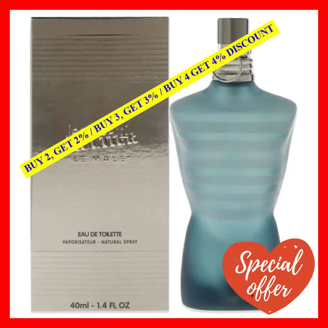 Le Male By Jean Paul Gaultier For Men - 1.3 Oz Edt Spray