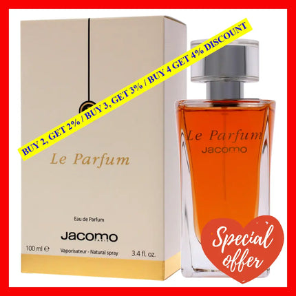 Le Parfum By Jacomo For Women - 3.4 Oz Edp Spray