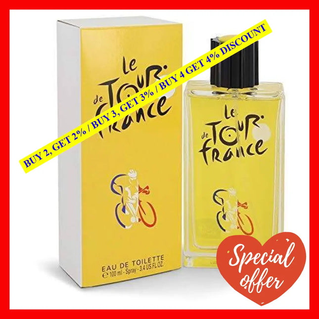 Le Tour De France By Cofinluxe For Women - 3.4 Oz Edt Spray