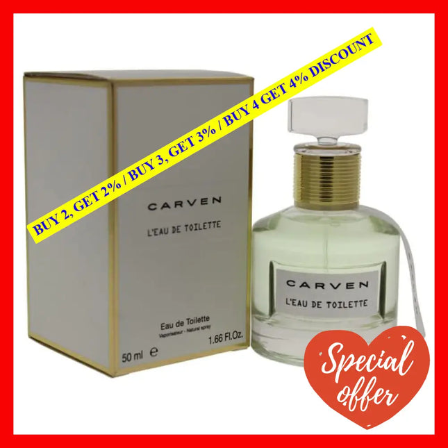 Leau De Toilette By Carven For Women - 1.66 Oz Edt Spray