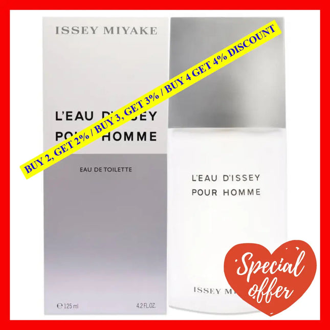 Leau Dissey By Issey Miyake For Men - 4.2 Oz Edt Spray