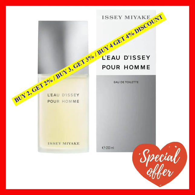 Leau Dissey By Issey Miyake For Men - 6.7 Oz Edt Spray