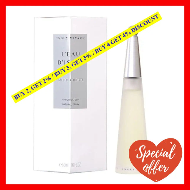 Leau Dissey By Issey Miyake For Women - 1.6 Oz Edt Spray