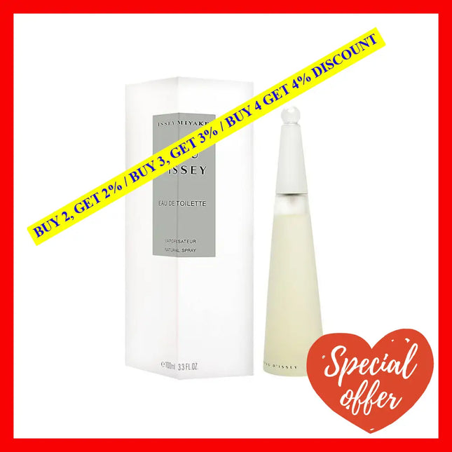 Leau Dissey By Issey Miyake For Women - 3.3 Oz Edt Spray