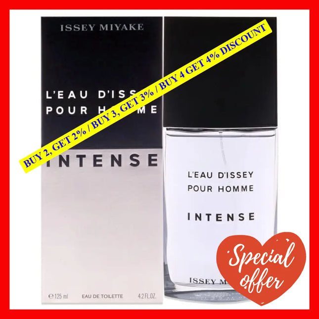 Leau Dissey Intense By Issey Miyake For Men - 4.2 Oz Edt Spray