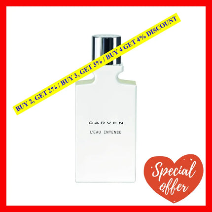 Leau Intense By Carven For Men - 1.66 Oz Edt Spray