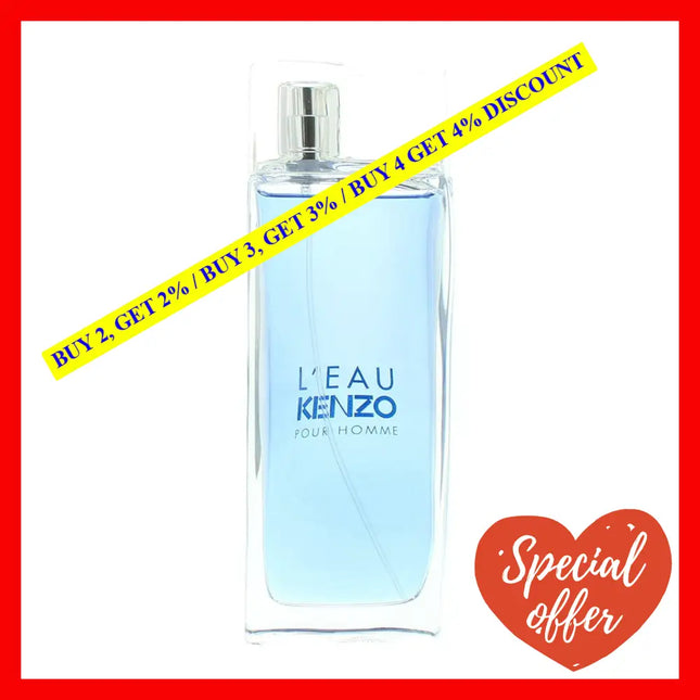L’eau Kenzo By Eau De Toilette Spray 3.3 Oz Men