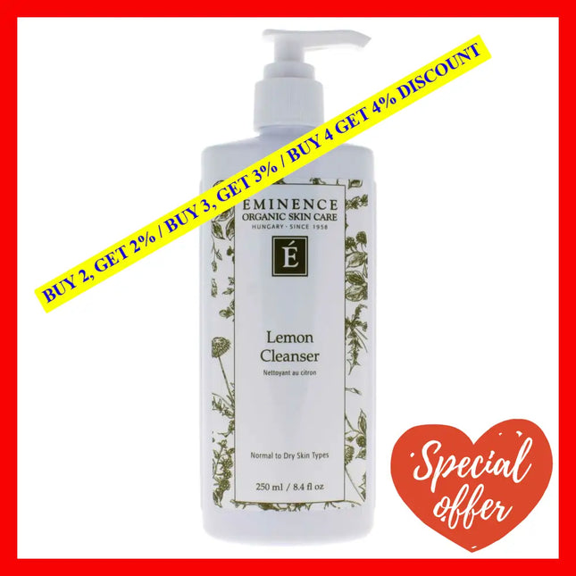 Lemon Cleanser By Eminence For Unisex - 8.4 Oz