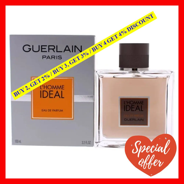 Lhomme Ideal By Guerlain For Men - 3.3 Oz Edp Spray