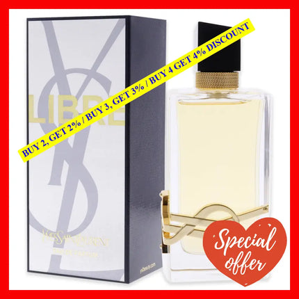 Libre By Yves Saint Laurent For Women - 3 Oz Edp Spray