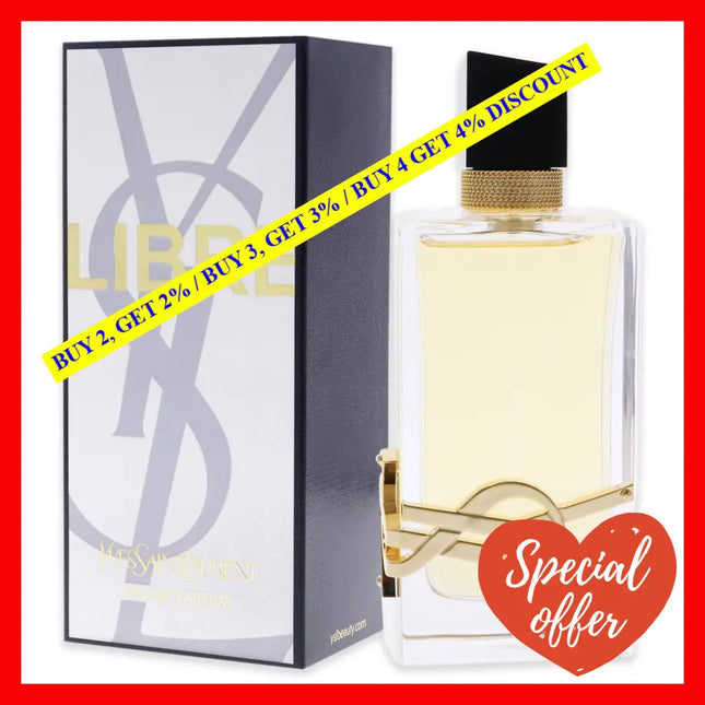 Libre By Yves Saint Laurent For Women - 3 Oz Edp Spray