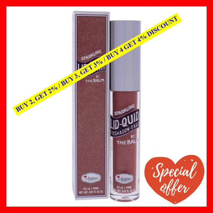 Lid-Quid Sparkling Liquid Eyeshadow - Bellini By The Balm For Women 0.15 Oz