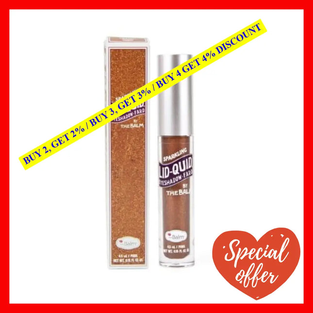 Lid-Quid Sparkling Liquid Eyeshadow - Irish Coffee By The Balm For Women 0.15 Oz