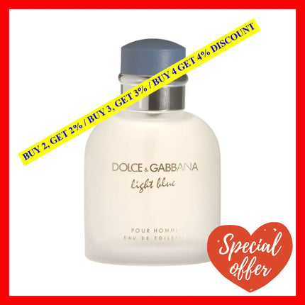 Light Blue By Dolce And Gabbana For Men - 1.3 Oz Edt Spray