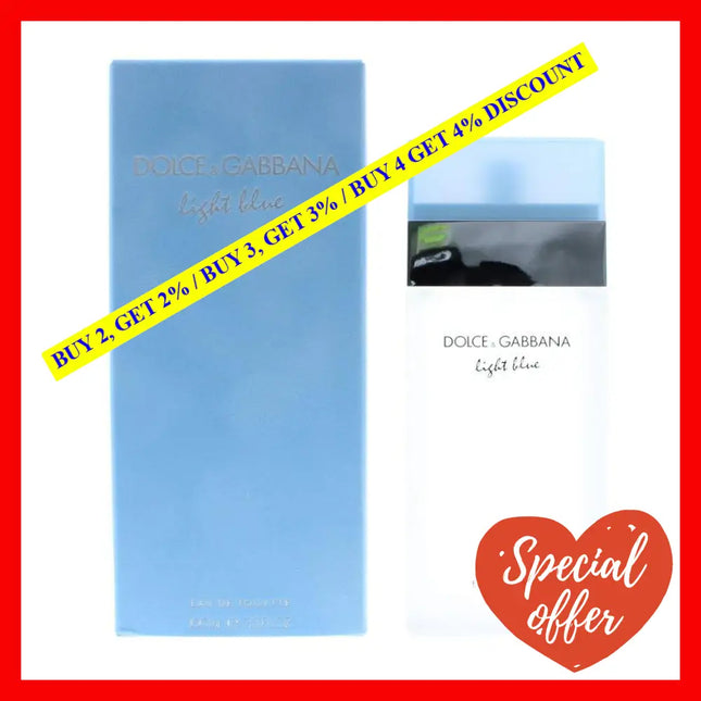 Light Blue By Dolce And Gabbana For Women - 3.3 Oz Edt Spray