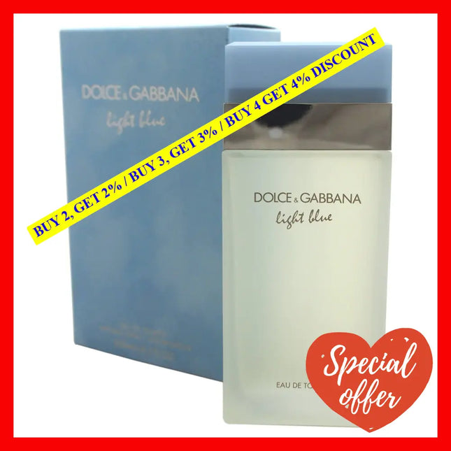 Light Blue By Dolce And Gabbana For Women - 6.7 Oz Edt Spray