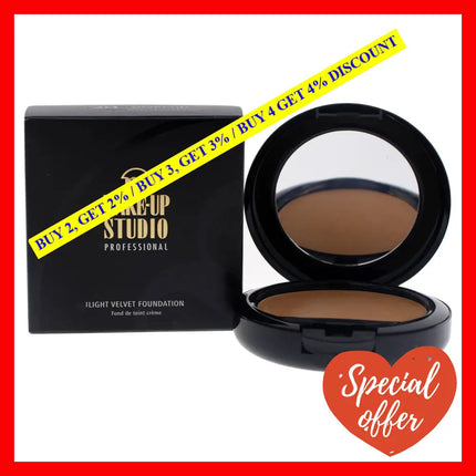 Light Velvet Foundation - Wb4 Warm Beige By Make-Up Studio For Women 0.27 Oz