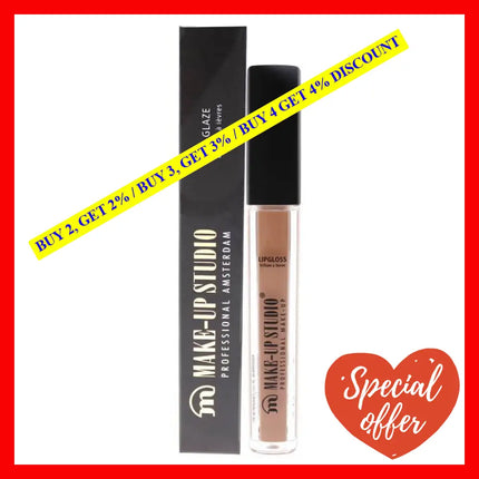 Lip Glaze - Truly Nude By Make-Up Studio For Women 0.13 Oz Gloss