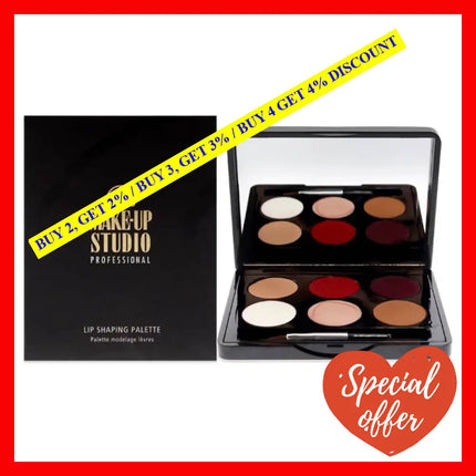Lip Shaping Palette - Red Meets Purple By Make-Up Studio For Women 0.20 Oz