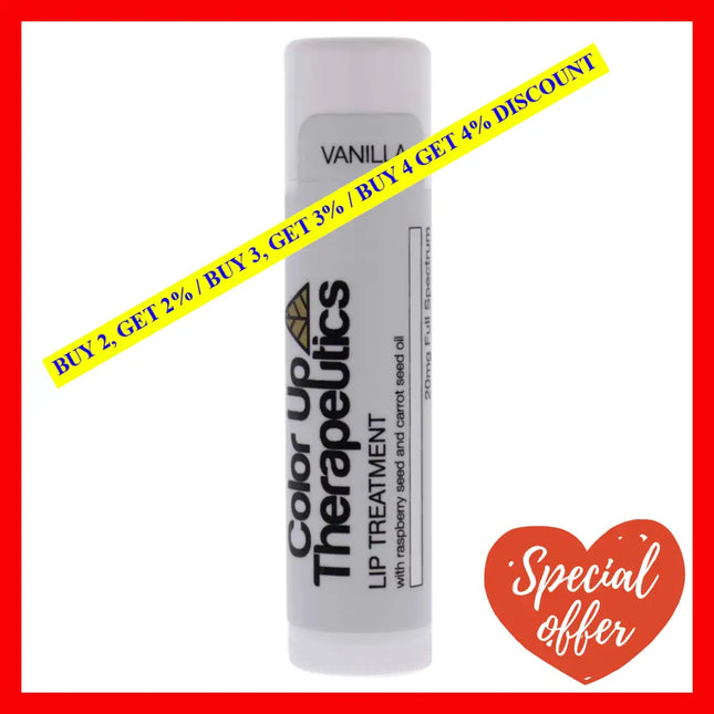 Lip Treatment - Vanilla By Color Up Therapeutics For Unisex 0.6 Oz