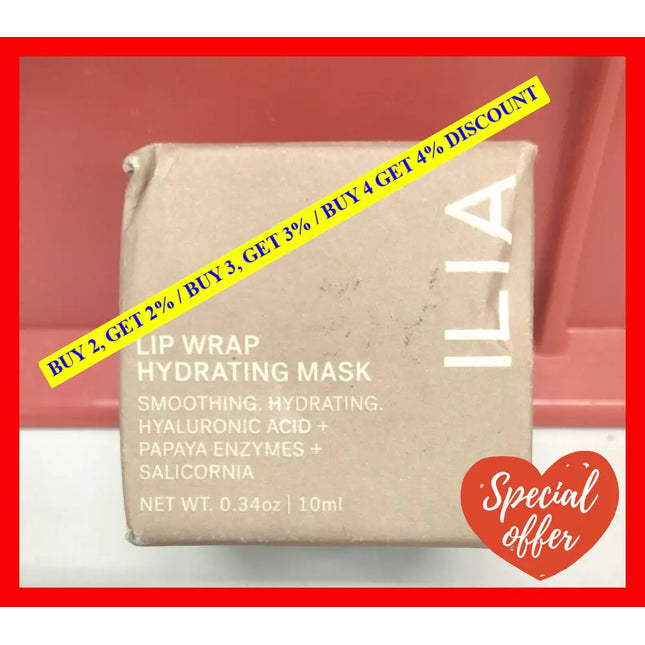 Lip Wrap Hydrating Mask By Ilia Beauty For Women - 0.34 Oz
