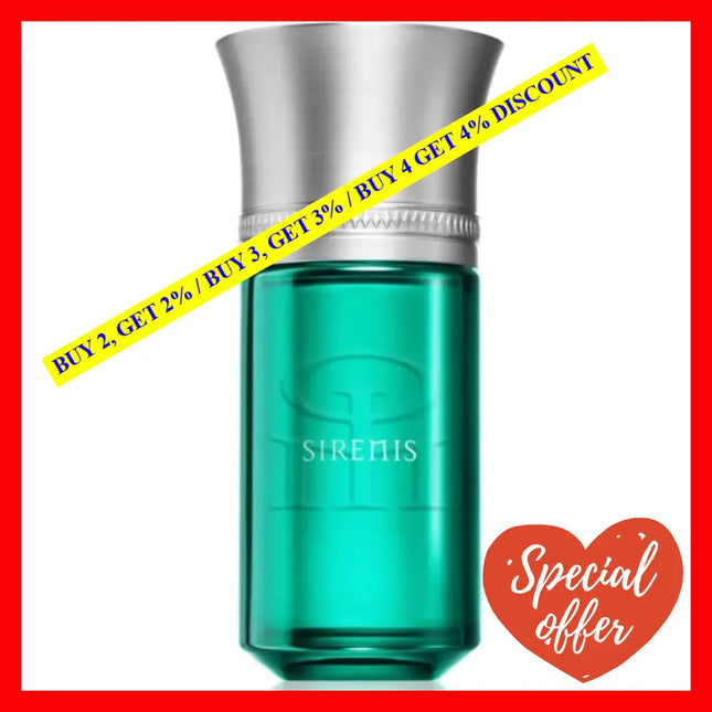 Liquides Imaginaires Sirenis 3.3 Oz 100 Eau De Parfum Spray For Men And Women