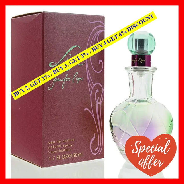 Live By Jennifer Lopez For Women - 1.7 Oz Edp Spray